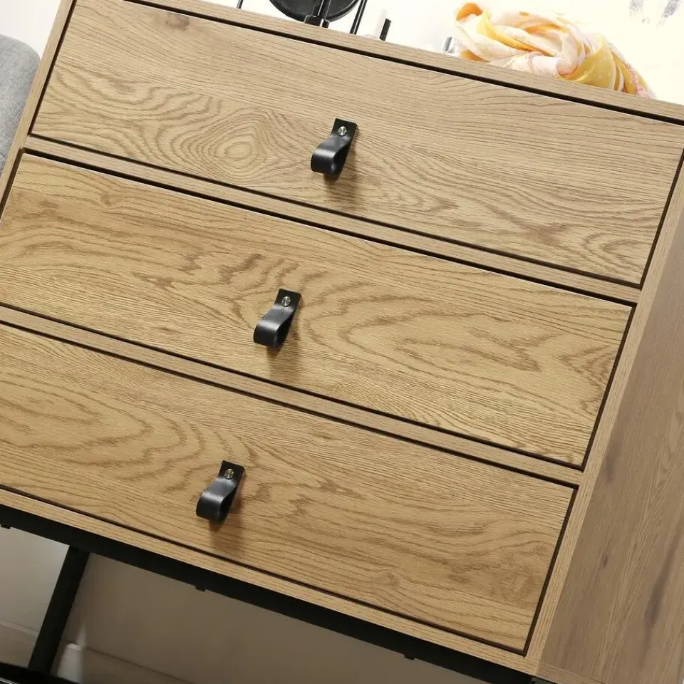 Calicosy - Ladekast JILL - Eik - 79.5x80x39 cm Best