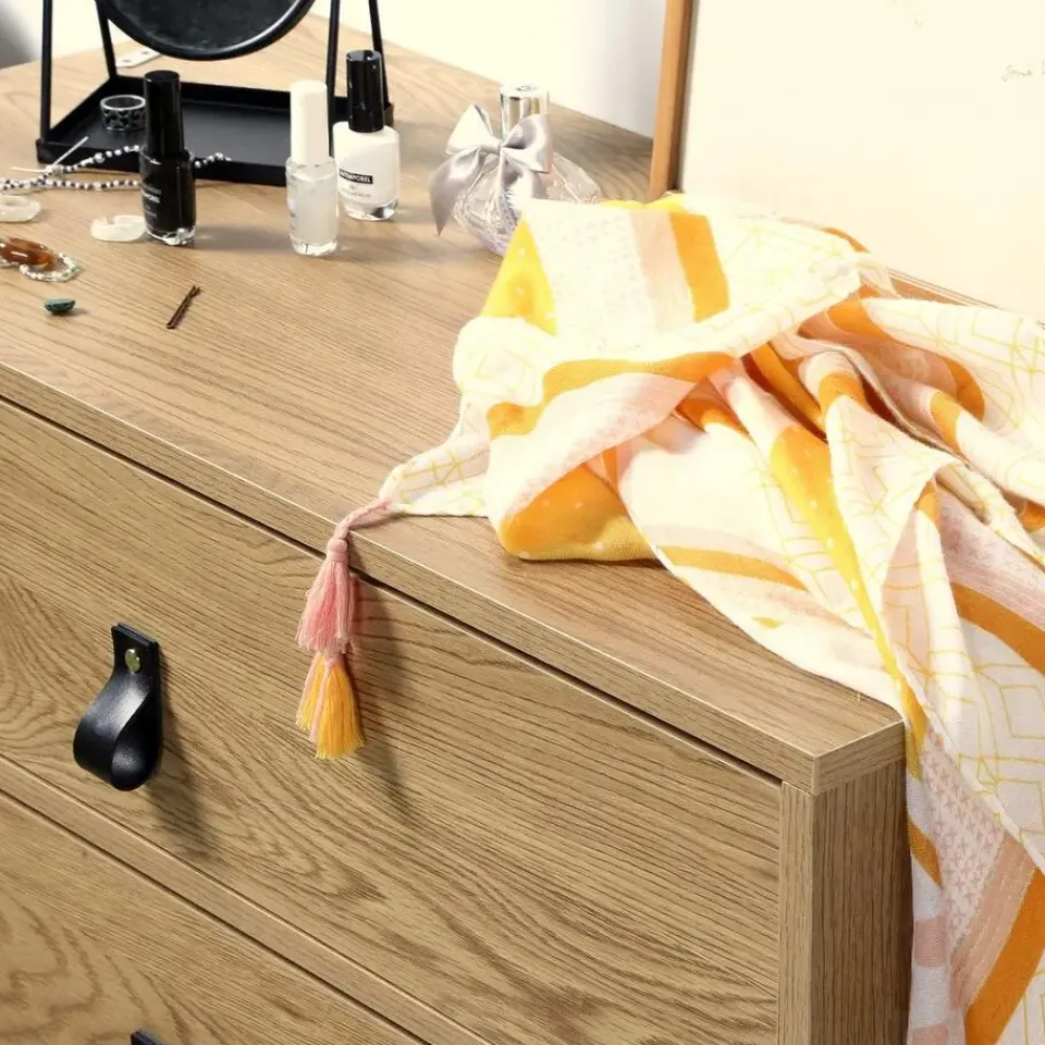 Calicosy - Ladekast JILL - Eik - 79.5x80x39 cm Best