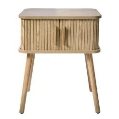 Calicosy - Nachtkastje ERNEST - Licht hout - 58.5x48x35 cm Discount