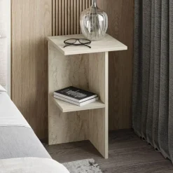 Calicosy - Nachtkastje LERAY - Travertijn - 60x36x36 cm Online