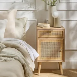 Calicosy - Nachtkastje MIYA - Licht hout - 71x42x36.5 cm Sale