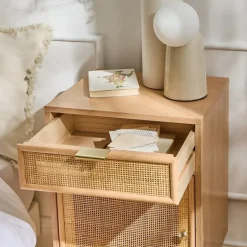 Calicosy - Nachtkastje MIYA - Licht hout - 71x42x36.5 cm Sale