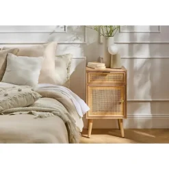 Calicosy - Nachtkastje MIYA - Licht hout - 71x42x36.5 cm Sale