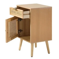 Calicosy - Nachtkastje MIYA - Licht hout - 71x42x36.5 cm Sale