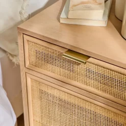 Calicosy - Nachtkastje MIYA - Licht hout - 71x42x36.5 cm Sale