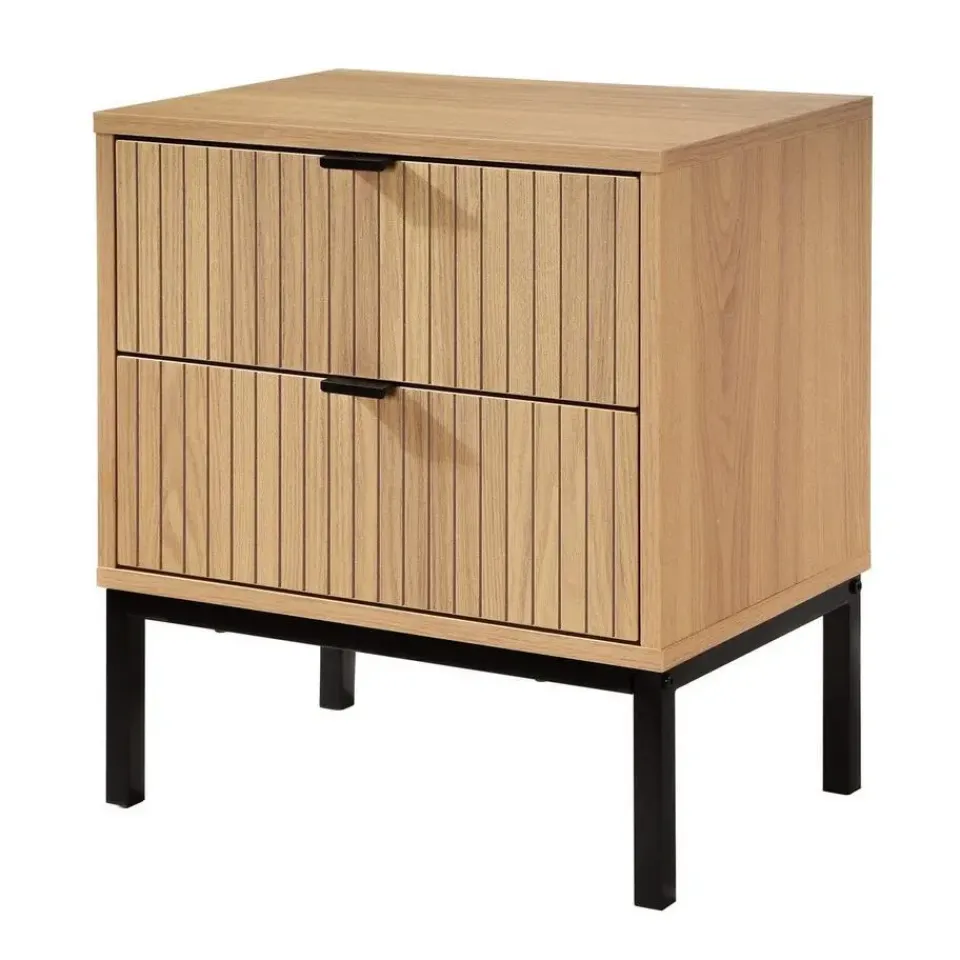 Calicosy - Nachtkastje TARA - Licht hout - 51x45x29 cm Online