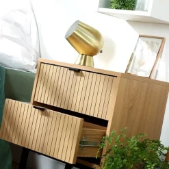 Calicosy - Nachtkastje TARA - Licht hout - 51x45x29 cm Online