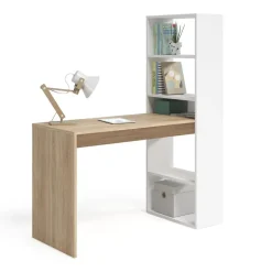 Calicosy - Omkeerbaar - Licht eiken / wit - 144x120x53 cm Discount