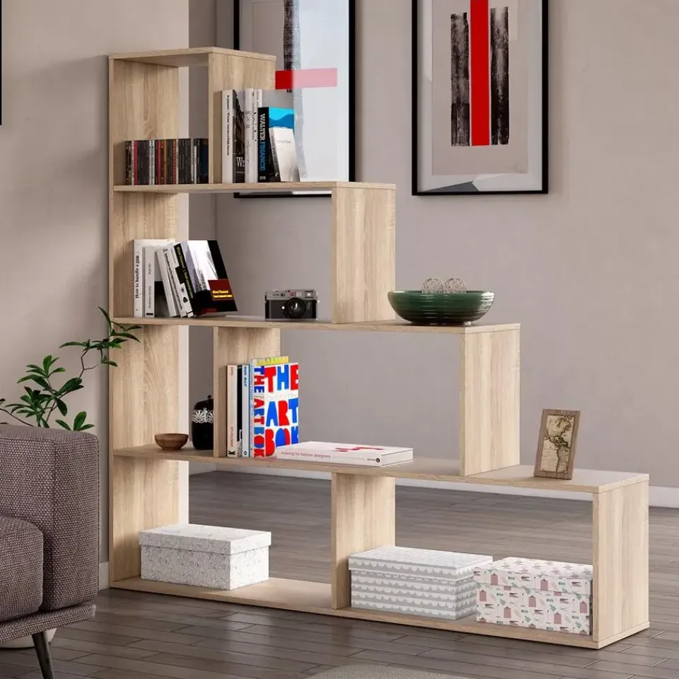 Calicosy - Opbergkast - Licht eiken - 145x145x29 cm Clearance