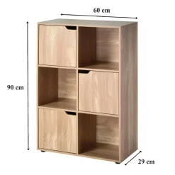 Calicosy - Opbergkast MODU - Hout - 90x60x29 cm New