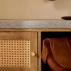 Calicosy - PALMO Bank - B100 cm - Licht hout 100 cmx39 cmx49 cm New