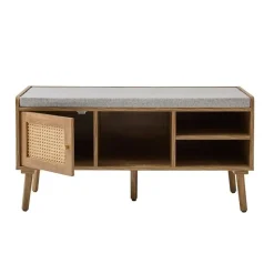 Calicosy - PALMO Bank - B100 cm - Licht hout 100 cmx39 cmx49 cm New