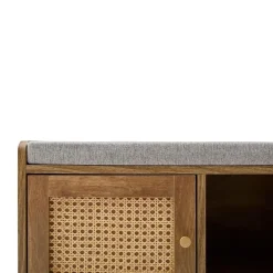 Calicosy - PALMO Bank - B100 cm - Licht hout 100 cmx39 cmx49 cm New