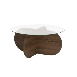 Calicosy - Salontafel AERIS - Walnoot - 35x75x75 cm Online