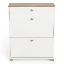 Calicosy - Schoenenkast IZZY - Wit - 104,3x80,8x24,4 cm Online