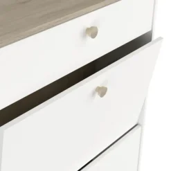 Calicosy - Schoenenkast IZZY - Wit - 104,3x80,8x24,4 cm Online