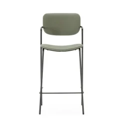 Calicosy - Set van 2 krukken met zwarte MAIKA - 51x44x66 cm Outlet