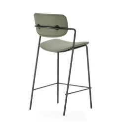 Calicosy - Set van 2 krukken met zwarte MAIKA - 51x44x66 cm Outlet