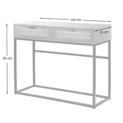 Calicosy - Sidetable JAYA - Licht hout - 80x100x35 cm Sale