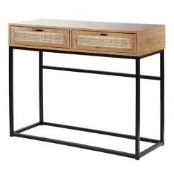 Calicosy - Sidetable JAYA - Licht hout - 80x100x35 cm Sale