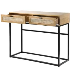Calicosy - Sidetable JAYA - Licht hout - 80x100x35 cm Sale