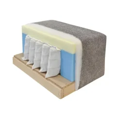 Calicosy - Slaapbank ALBA - Grijs - 76x246x112 cm Outlet