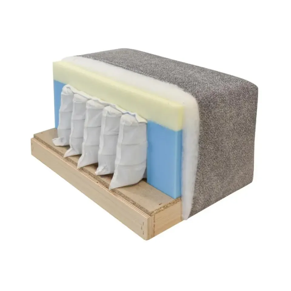 Calicosy - Slaapbank ALBA - Grijs - 76x246x112 cm Outlet