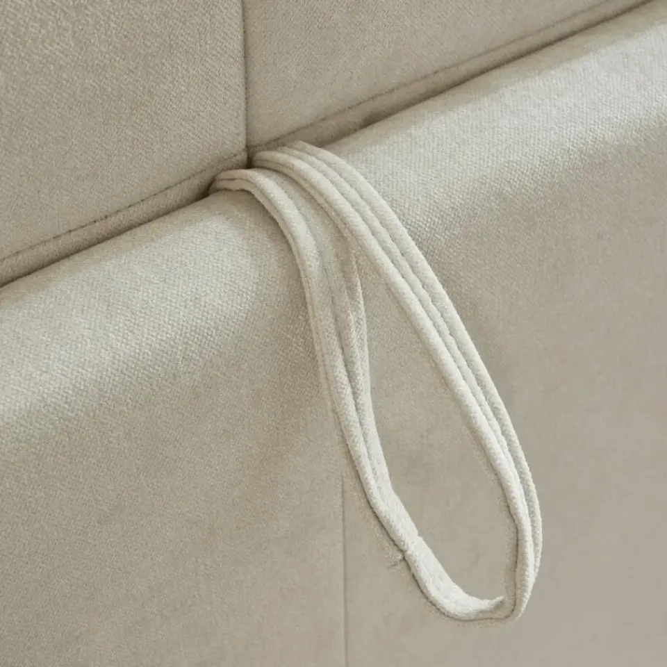 Calicosy - Slaapbank CAMERON - Beige - 84x207x102 cm Online