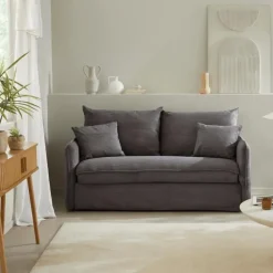 Calicosy - Slaapbank MIRA - Antraciet grijs - 90x185x104 cm Hot