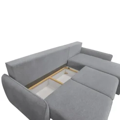 Calicosy - Slaapbank NAOMI - Grijs - 90x260x175 cm Best