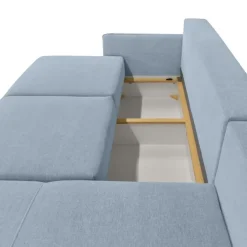 Calicosy - Slaapbank NAOMI - Blauw - 90x260x175 cm Hot