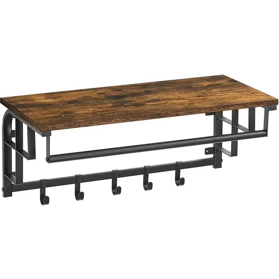 Merkloos CALICOSY - Wandkapstok - - 27x66x30 cm