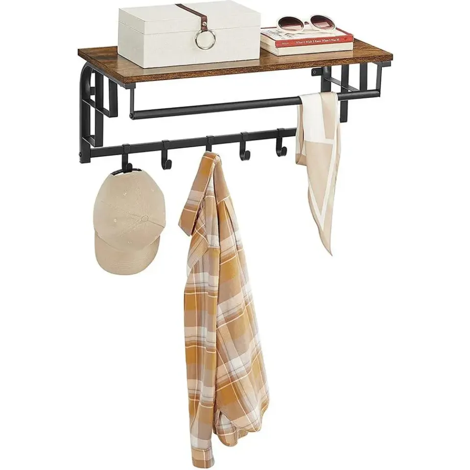 Merkloos CALICOSY - Wandkapstok - - 27x66x30 cm