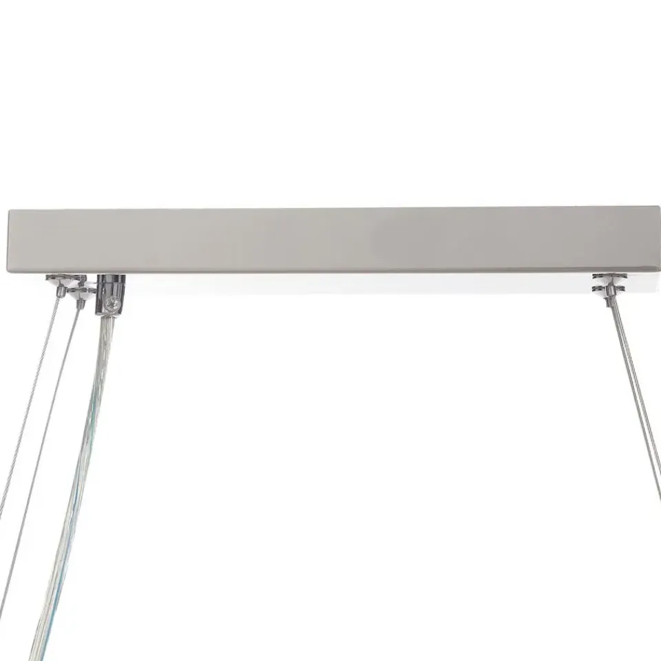 Beliani CALVELLE - Kroonluchter - Zilver - Ijzer Clearance