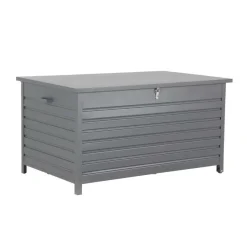 Garden Impressions Cambridge kussenbox - aluminium - 141x73 cm - carbon black Hot