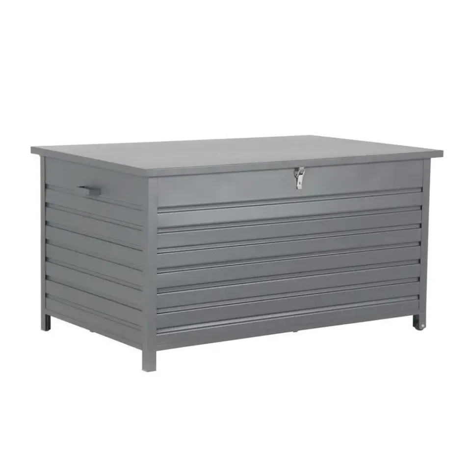 Garden Impressions Cambridge kussenbox - aluminium - 141x73 cm - carbon black Hot