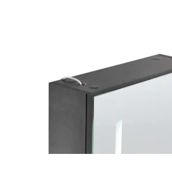 Beliani CAMERON - Badkamermeubel - Zwart - Multiplex Clearance