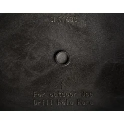 Beliani CAMIA - Bloempot set van 2 L - Grijs - Stenenmix New