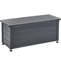Leen Bakker CAMPALTO - Kussenbox - Donkergrijs - 113 x 50 cm - Aluminium Discount