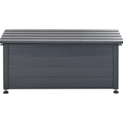 Leen Bakker CAMPALTO - Kussenbox - Donkergrijs - 113 x 50 cm - Aluminium Discount