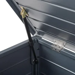 Leen Bakker CAMPALTO - Kussenbox - Donkergrijs - 113 x 50 cm - Aluminium Discount