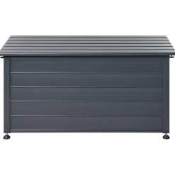 Leen Bakker CAMPALTO - Kussenbox - Donkergrijs - 123 x 60 cm - Aluminium Hot