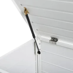 Leen Bakker CAMPALTO - Kussenbox - Wit - 123 x 60 cm - Aluminium