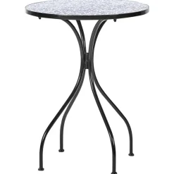 Beliani CAMPRENA - Balkonset - Zwart - Metaal Best