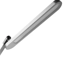 Leen Bakker CAROY - Bureaulamp LED - Grijs - Synthetisch materiaal