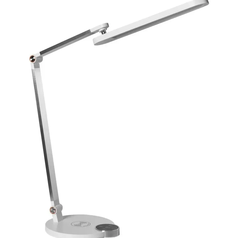 Leen Bakker CAROY - Bureaulamp LED - Wit - Synthetisch materiaal Hot