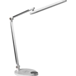 Leen Bakker CAROY - Bureaulamp LED - Wit - Synthetisch materiaal Hot