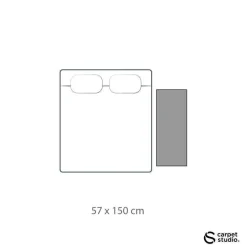 Carpet Studio Ohio Loper - Paars - 57x150cm Best