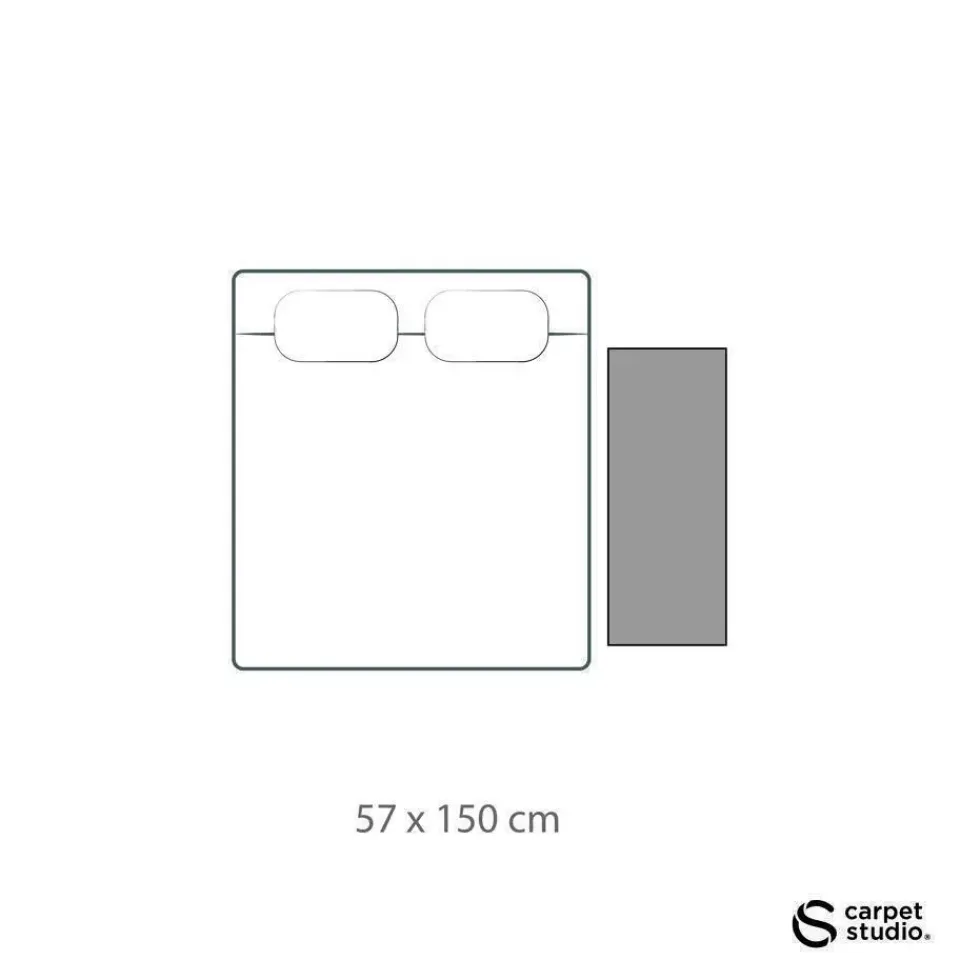 Carpet Studio Ohio Loper - Paars - 57x150cm Best