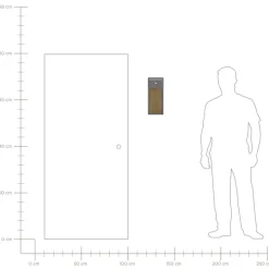 Beliani CARRON - Wandlamp - Zwart - Ijzer Sale